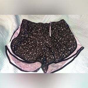 black & white nike dry fit shorts. women’s XL